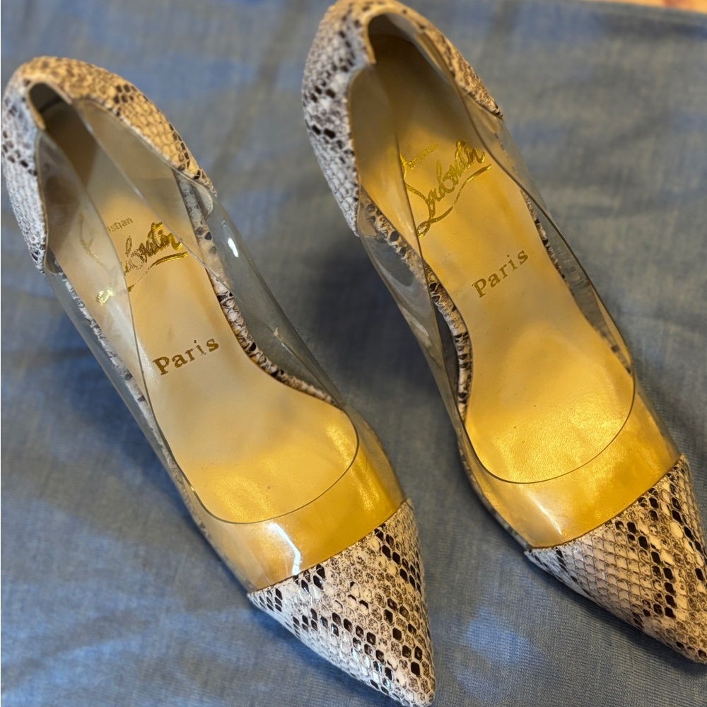 Beautiful as new python skin heels - Picture 11 of 12